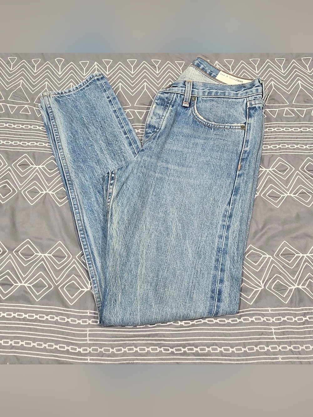 Rag & Bone Marilyn High Rise Straight Leg Jeans Size 25